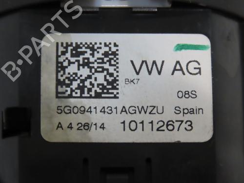 Used Headlight switch VW POLO V (6R1, 6C1) 1.2 TSI 16V (90 hp) 28830180