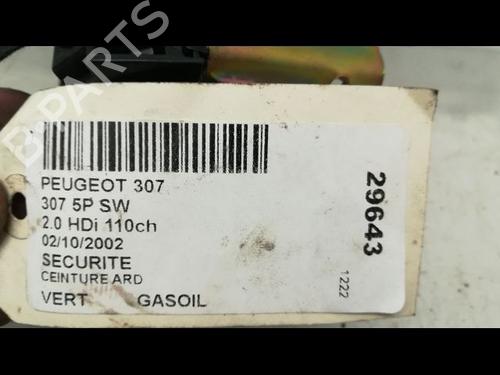 Rear right belt tensioner PEUGEOT 307 SW (3H) 2.0 HDI 110 | BP23174934C90