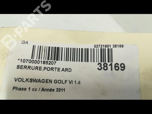 Rear right lock VW GOLF VI (5K1) 1.4 | BP9605304C99