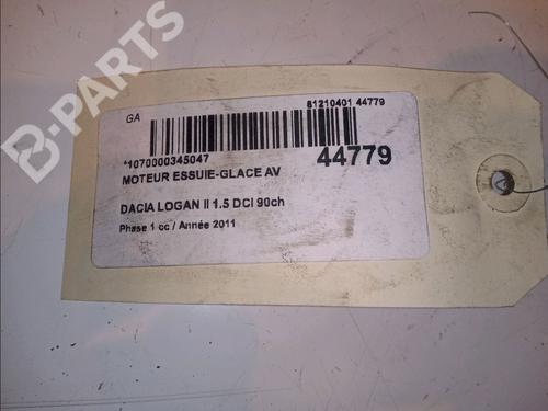 Front wiper motor DACIA LOGAN MCV (KS_) 1.5 dCi (KS04) | BP11104617M29 