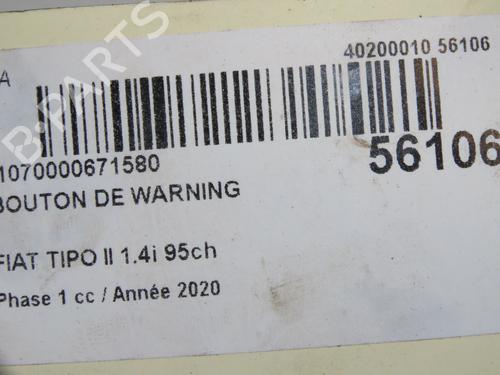 Warning switch FIAT TIPO Hatchback (356_, 357_) 1.4 (356HXA1B, 357) | BP37252316I22  - Image 5