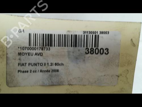 Left front steering knuckle FIAT PUNTO (188_) 1.2 60 (188.030, .050, .130, .150, .230, .250) | BP14875490M25