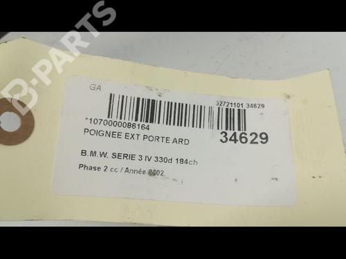 Rear right exterior door handle BMW 3 (E46) 330 d | BP9596497C130 