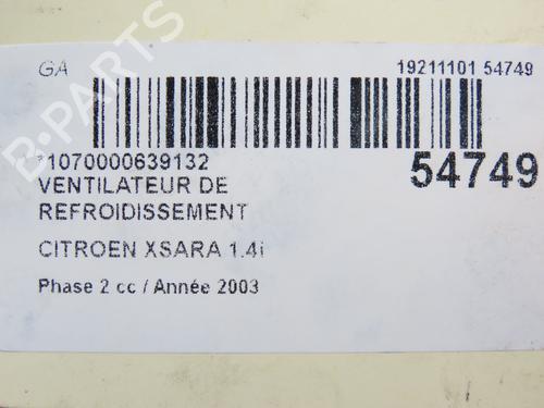 Radiator fan CITROËN XSARA (N1) 1.4 i | BP28829221M35 