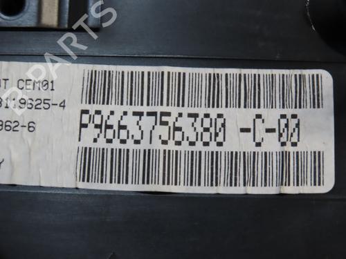 Instrument cluster CITROËN C4 Picasso I MPV (UD_) 1.6 HDi | BP22774506C47 