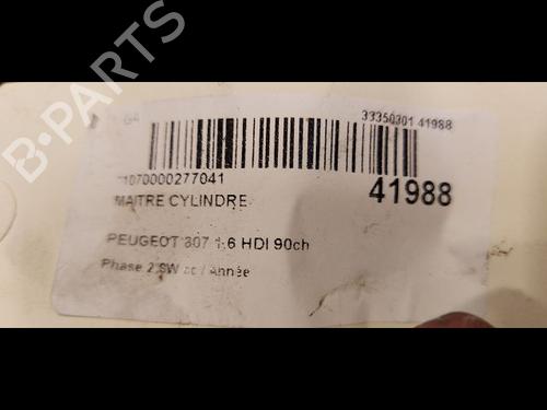 Used Brake master cylinder PEUGEOT 307 Break (3E) 1.6 HDi (90 hp) 23173738