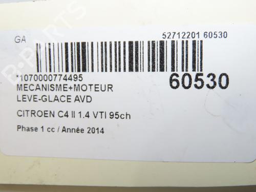 front-right-window-mechanism-citroen-c4-ii-nc_-2009-38972859 main image