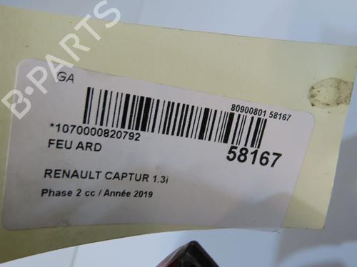 Right taillight RENAULT CAPTUR I (J5_, H5_) 1.3 TCe 150 (J5NK, J5JS) | BP39756564C35  - Image 5