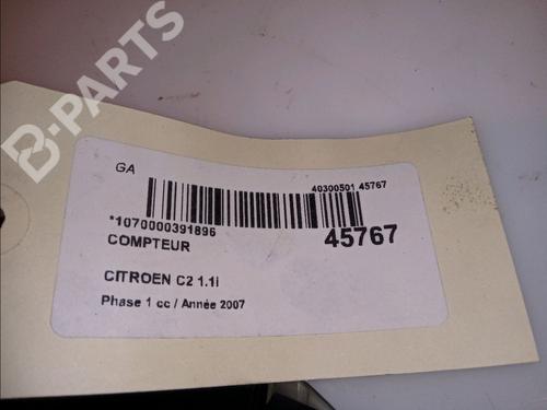 Instrument cluster CITROËN C2 (JM_) 1.1 | BP11101419C47 