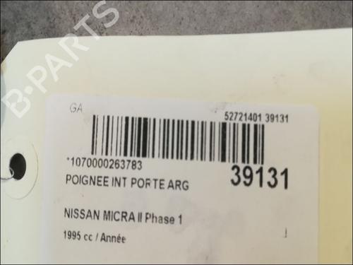 Used Rear left interior door handle NISSAN MICRA II (K11) 1.3 i 16V (HK11) (75 hp) 9611763