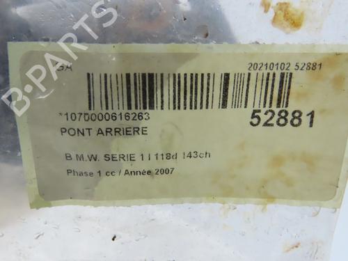 Differensial bakvogn BMW 1 (E81) 118 d (143 hp) 31120210