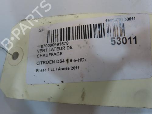 Heater blower motor CITROËN DS4 (NX_) 1.6 HDi 110 | BP31030176M62 