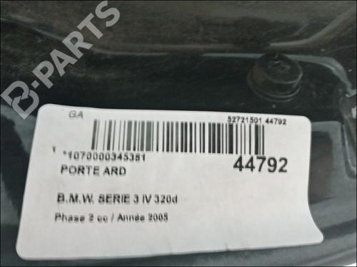 Right rear door BMW 3 (E46) 320 d | BP11103318C5 