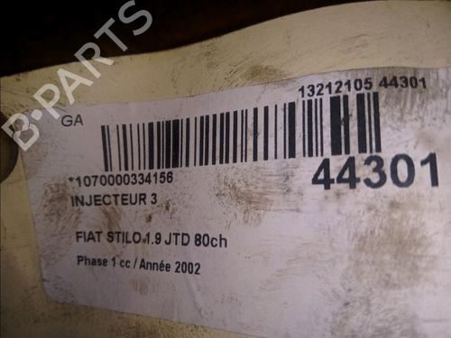 Used Injector FIAT STILO (192_) 1.9 JTD (192_XF1A) (80 hp) 9971820