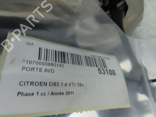 Used Right front door CITROËN DS3 (SA_) 1.4 VTi 95 (95 hp) 31077338