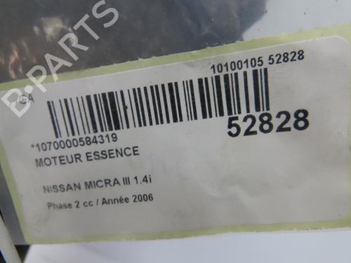 Used Engine Engine NISSAN MICRA III (K12) 1.4 16V (88 hp) 33808300 33808300