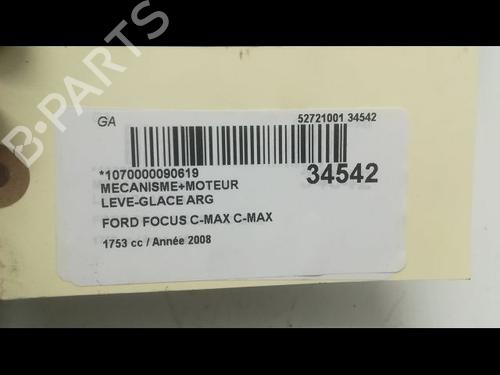 Used Rear left window mechanism FORD C-MAX (DM2) 1.8 TDCi (115 hp) 9605226