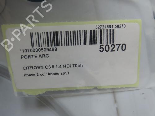 Used Left rear door CITROËN C3 II (SC_) 1.4 HDi 70 (SC8HZC, SC8HR0, SC8HP4) (68 hp) 22774580