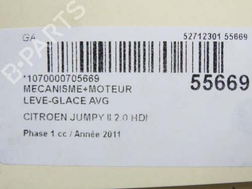 Front left window mechanism CITROËN JUMPY II Van 2.0 HDi 120 | BP32332363C22 - Image 6