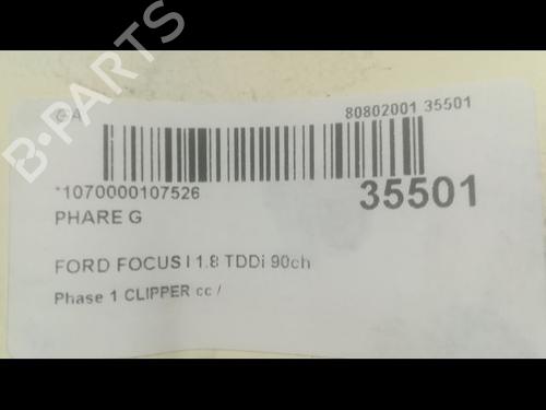 Used Left headlight FORD FOCUS I Turnier (DNW) 1.8 Turbo DI / TDDi (90 hp) 9597640