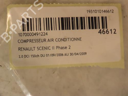 AC compressor RENAULT GRAND SCÉNIC II (JM0/1_) 2.0 dCi (JM1K) | BP16586391M34 