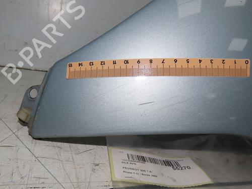 Forkjerm venstre PEUGEOT 206 Hatchback (2A/C) 1.4 i (75 hp) 28968360