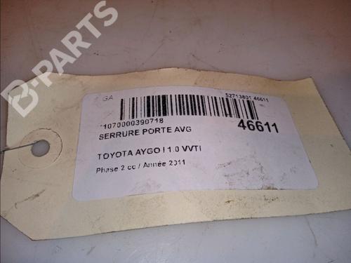 Front left lock TOYOTA AYGO (_B1_) 1.0 (KGB10_, KGB10R) | BP12128833C98 