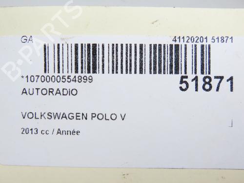 Sistema audio VW POLO V (6R1, 6C1) 1.6 TDI | BP28968041E6 