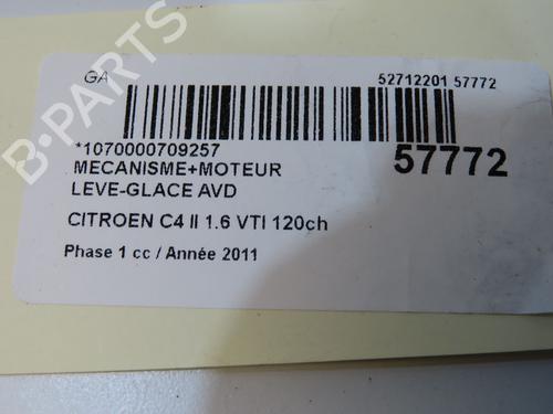 front-right-window-mechanism-citroen-c4-ii-nc_-2009-36367660 main image