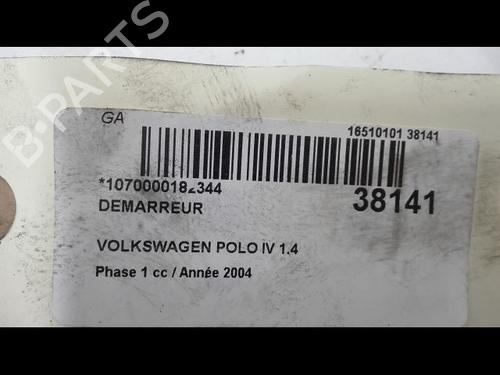Used Starter VW POLO IV (9N_, 9A_) 1.4 16V (75 hp) 23171921