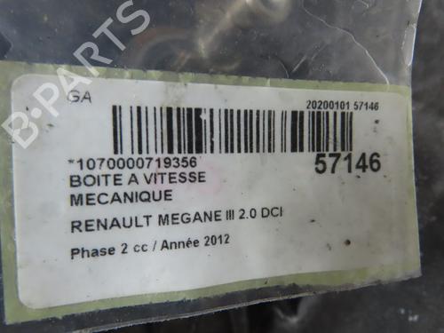 Used Gearbox Gearbox RENAULT MEGANE III Coupe (DZ0/1_) 2.0 dCi (163 hp) 32457484 32457484