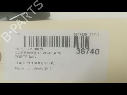 Used Left front window switch FORD KUGA II (DM2) 2.0 TDCi (150 hp) 9602532