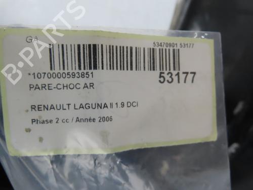 Rear bumper RENAULT LAGUNA II (BG0/1_) 1.9 dCi (BG13) | BP28832102C8 