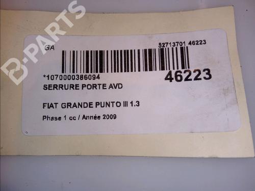 Front right lock FIAT GRANDE PUNTO (199_) 1.3 D Multijet | BP11183560C97