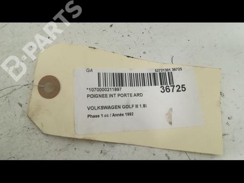 Rear right interior door handle VW GOLF III (1H1) 1.8 | BP9604796I16 
