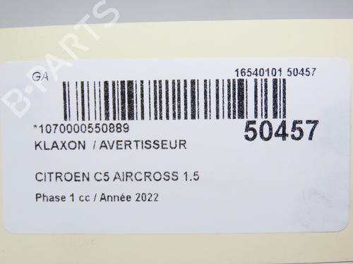 Horn CITROËN C5 AIRCROSS (A_) 1.5 BlueHDi 130 (ACYHZJ, ACYHZR) | BP19123439E13 
