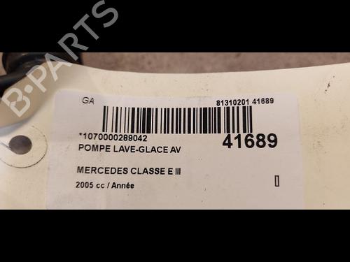 Used Washer pump MERCEDES-BENZ E-CLASS (W211) E 280 CDI (211.020) (190 hp) 23178461