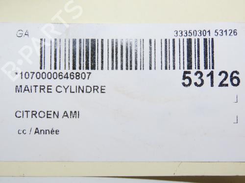 Brake master cylinder CITROËN AMI (9A_) Electric (9AZ2CA) | BP36494111M77  - Image 6