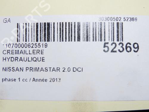 Steering rack NISSAN PRIMASTAR Van (X83) 2.0 dCi 115 | BP31274337M22 