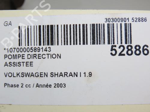 Steering pump VW SHARAN (7M8, 7M9, 7M6) 1.9 TDI | BP30404020M99 