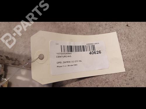 Front left belt tensioner OPEL ZAFIRA A MPV (T98) 2.2 DTI 16V (F75) | BP9612229C87 