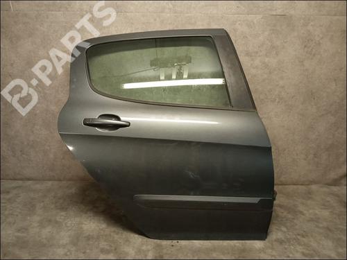 Dør højre bagtil PEUGEOT 308 I (4A_, 4C_) 1.6 HDi (92 hp) 9617507