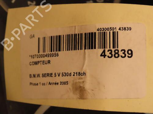 Used Instrument cluster BMW 5 (E60) 530 d (218 hp) 16555730