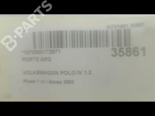 Left rear door VW POLO (9N_, 9A_) 1.2 12V | BP9602110C4 