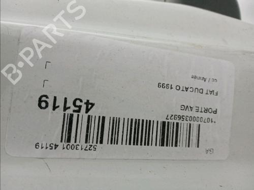 Dør venstre fortil FIAT DUCATO Platform/Chassis (230_) 1.9 TD (90 hp) 13112068