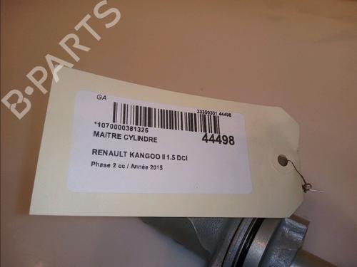 Brake master cylinder RENAULT KANGOO Express (FW0/1_) 1.5 dCi 75 (FW07, FW10, FW04) | BP11100432M77 
