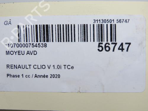 Left front steering knuckle RENAULT CLIO V (B7_) 1.0 LPG (B7MT) | BP36395797M25 - Image 6
