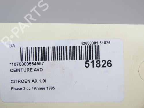 Used Front right belt tensioner Front right belt tensioner CITROËN AX (ZA-_) 10 (50 hp) 33249658 33249658