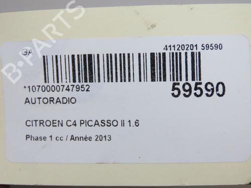 Radio CITROËN C4 Picasso II 1.6 HDi / BlueHDi 115 | BP36545100E6 - Image 7