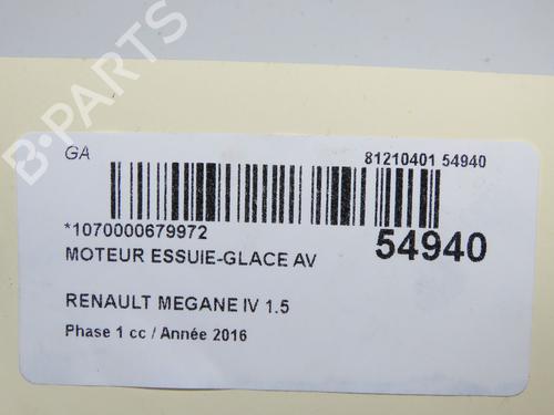 Front wiper motor RENAULT MEGANE IV Hatchback (B9A/M/N_) 1.5 dCi 110 (B9A3) | BP33728197M29  - Image 6